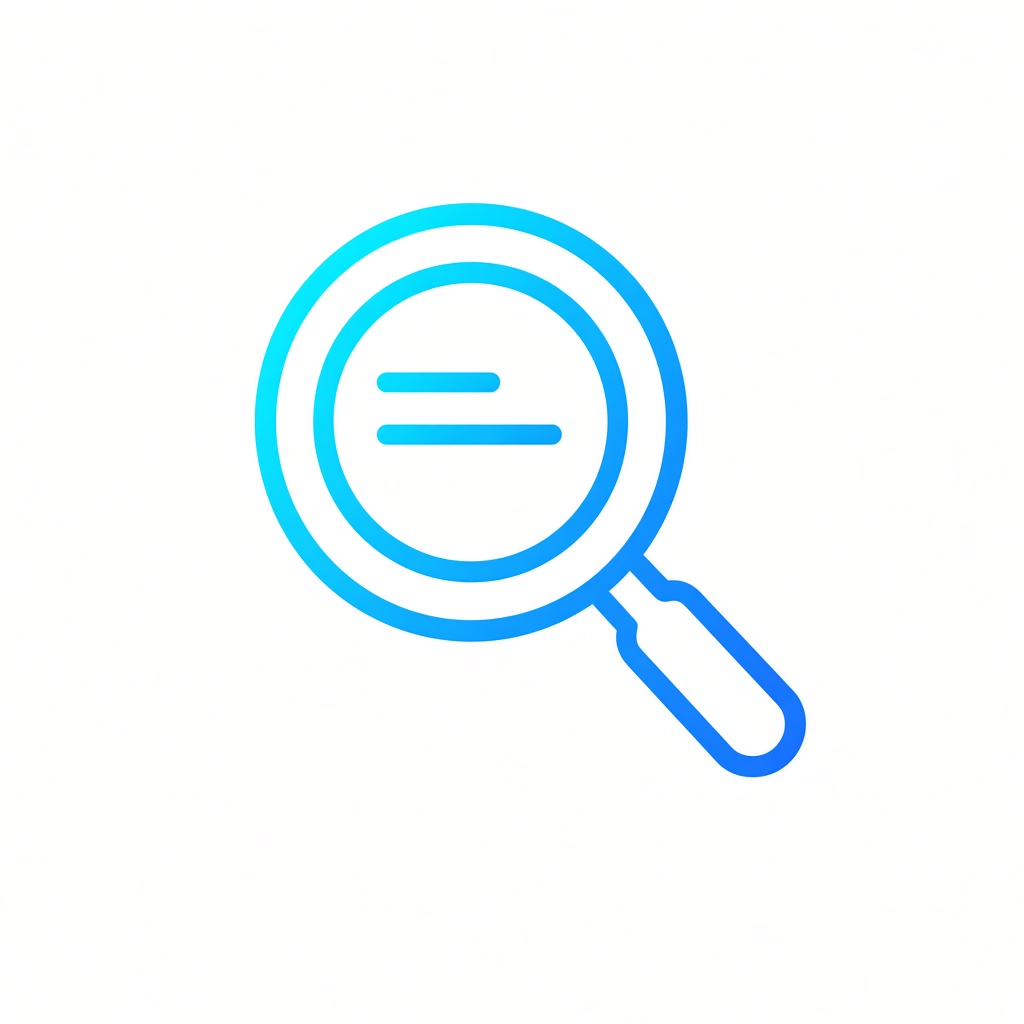 Magnifying glass for the review of markets and payment needs